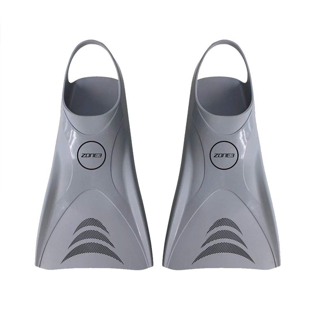 ZONE3 V-Flex Ergo Flossen X-Small (3.5-5 UK) silber, X-Small (3.5-5 UK) silber
