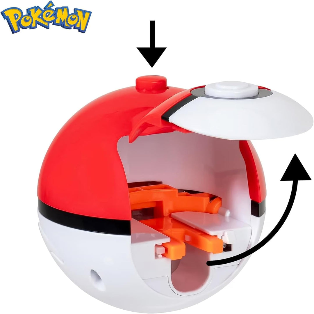 Pokémon PKW4398 - Battle Spinner - Pikachu, offizielles Spielset, Pikachu