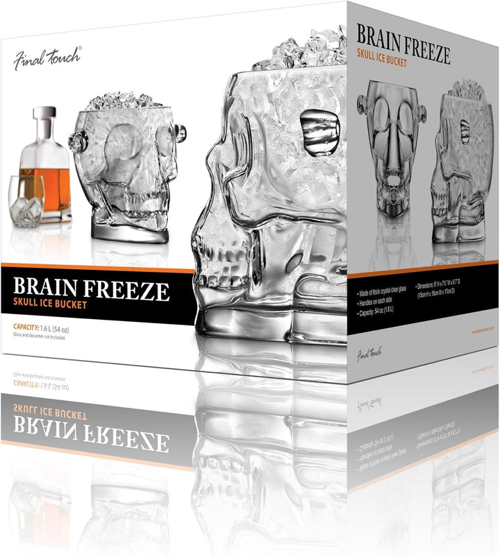 Brainfreeze Eiswürfelbehälter in Totenkopfform