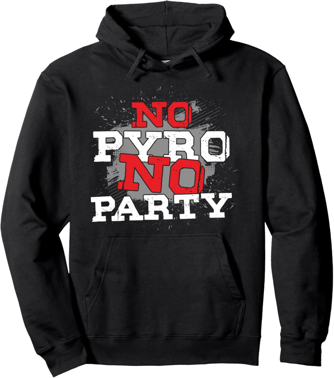 Kein Feuerwerk Party Knaller Pyrotechniker Rakete Pyromane Pullover Hoodie