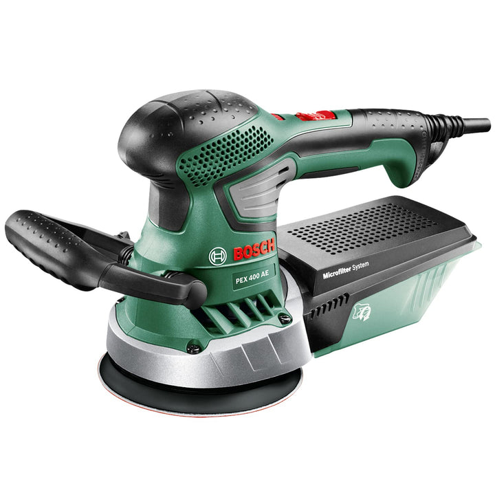 Bosch Exzenterschleifer PEX 400 AE (370 Watt, im