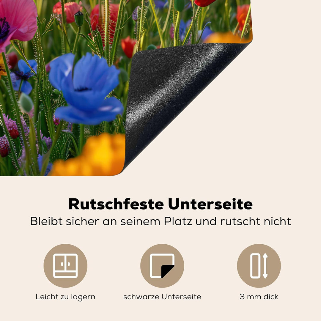 KitchenYeah© Herdabdeckplatte Einteilig Küche Ceranfeld Abdeckplatte Cerankochfeld Abdeckung Indukti