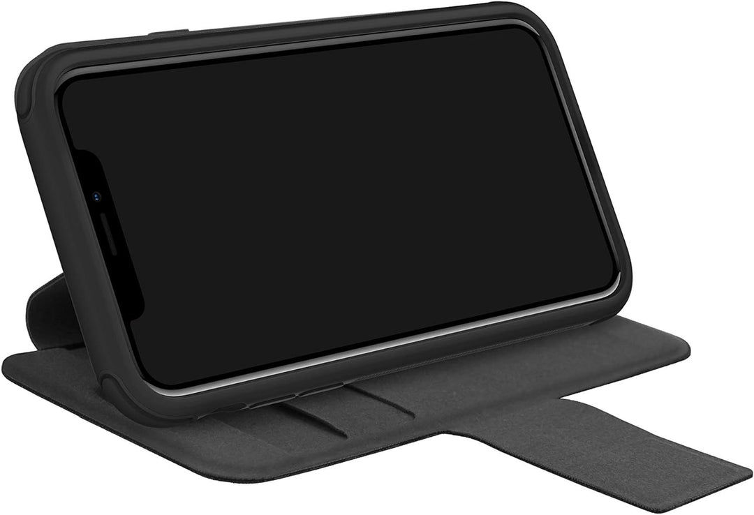 Black Rock Schutzhülle Robust (für Apple iPhone 11 Pro, Magnetverschluss, Kunststoff, Perfekter 180°