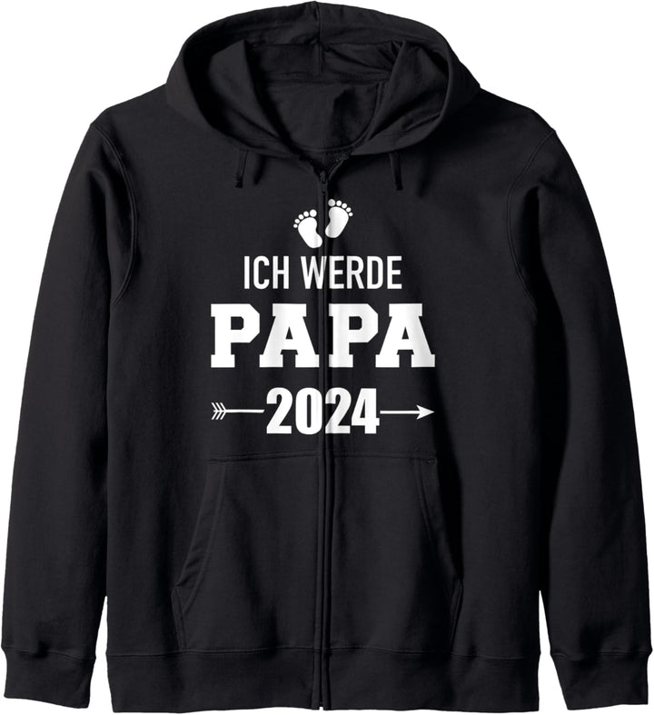 Ich werde Papa 2024 werdender Vater Kapuzenjacke