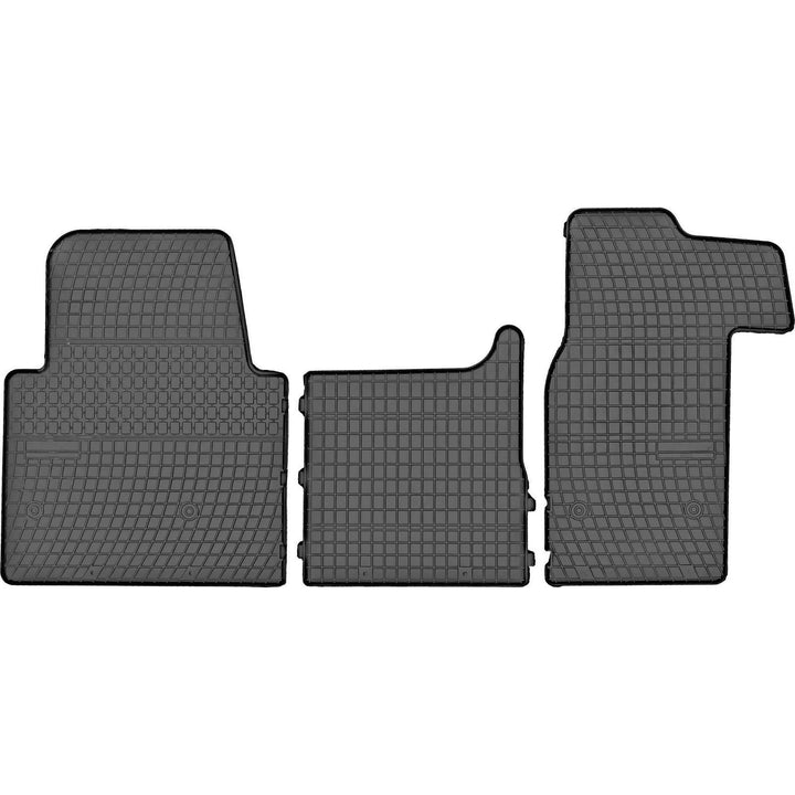 AGCPdirect 1526 Gummi Matten Fussmatten Set für Opel Movano 2010-2021