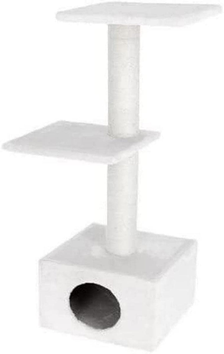 Kerbl 81588 Kratzbaum Venus, 9 ml (1er Pack), 109 cm x 37 x 37 cm weiss 109 cm x 37 x 37 cm, weiss 1