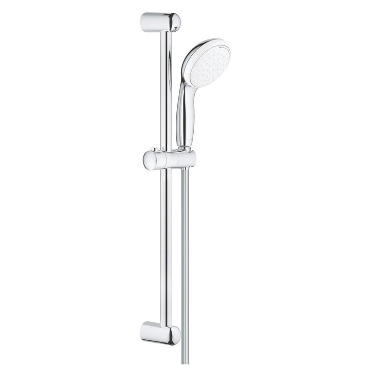 Grohe 2759810E Tempesta 100 Brausestangenset 2 Strahlarten, Chrom Zeitgenössisch 2 Strahlarten Mit W