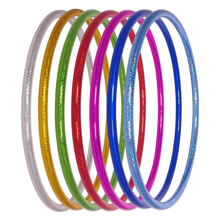Hoopomania Kinder Hula Hoop Reifen, Hologramm Muster, Ø60/70/80cm Ø70cm Türkis, Ø70cm Türkis