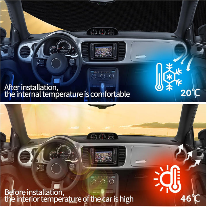 wasserdichte Autoabdeckung für Mercedes Benz A-Klasse 2012-2017, 6 Schichten Outdoor Full Car Cover