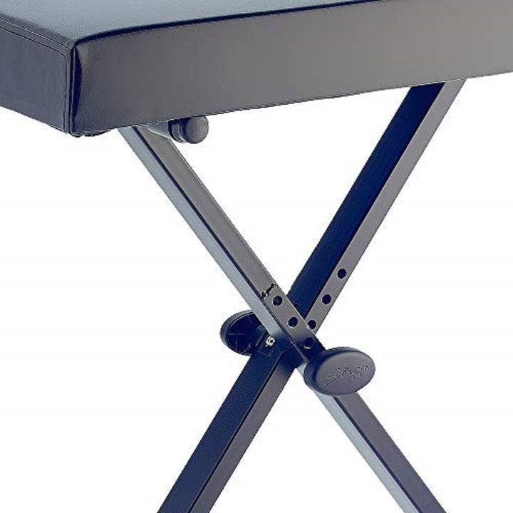 Stagg 25013288 KEB-A30 Adjust X Style Keyboard Bench Premium – einstrebig, Premium – einstrebig