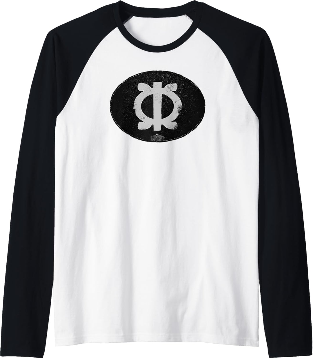 Marvel Black Panther Symbol Raglan