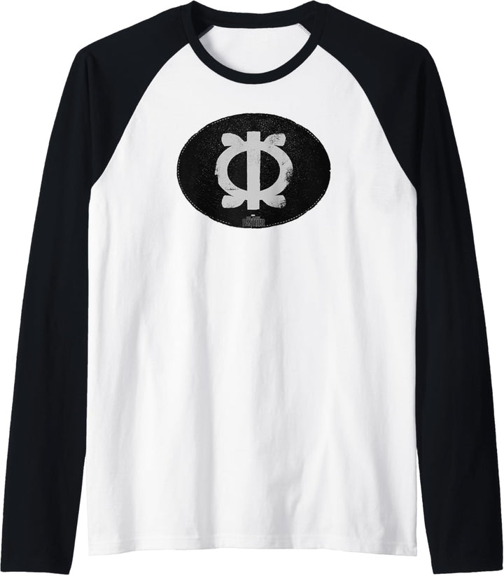 Marvel Black Panther Symbol Raglan