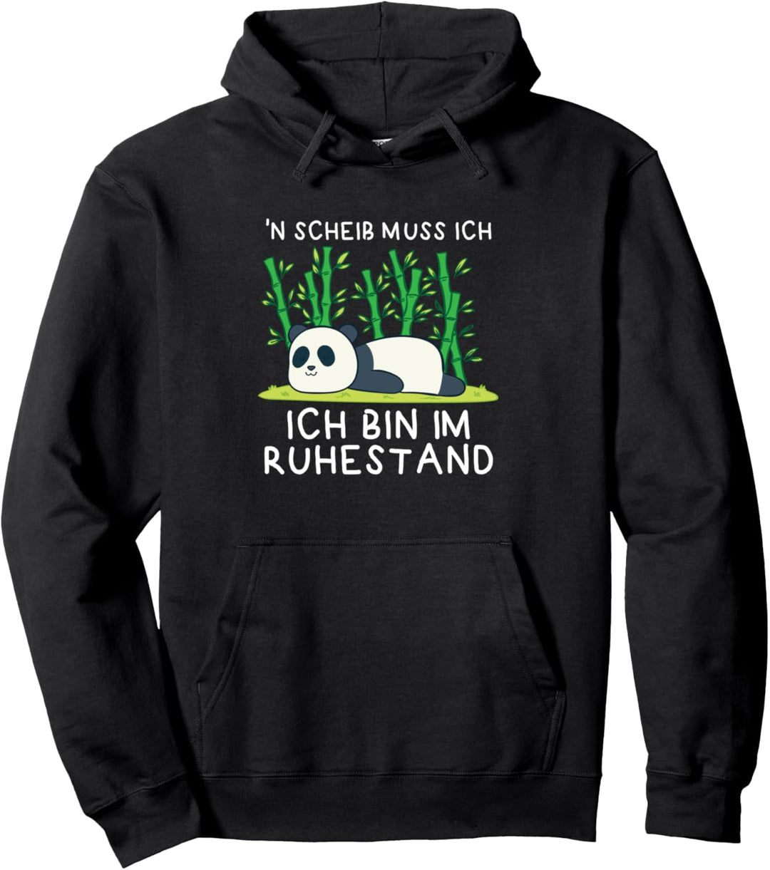 N Scheis muss ich Ruhestand Rente Rentner Geschenk Pullover Hoodie