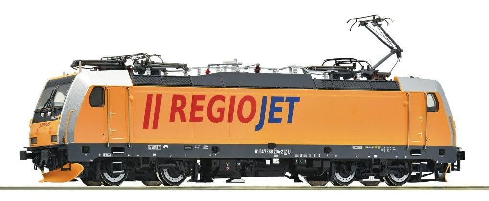 7510102 H0 E-Lok 386 204-2, Regiojet, Ep. VI, DC-Sound