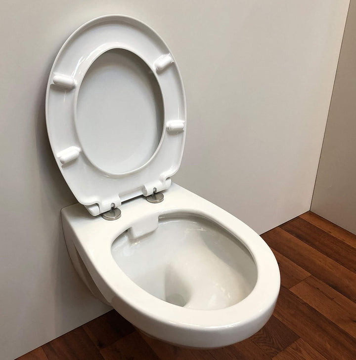 ADOB Klodeckel mit Motiv (Sneaker) – WC Sitz Absenkautomatik – Toilettendeckel abnehmbar – Hochwerti