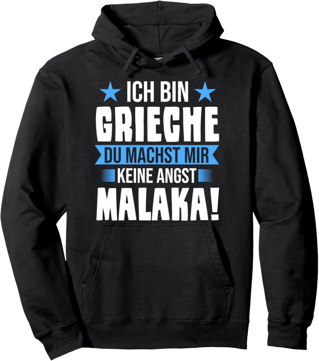 Malaka Griechisch Grieche Pullover Hoodie
