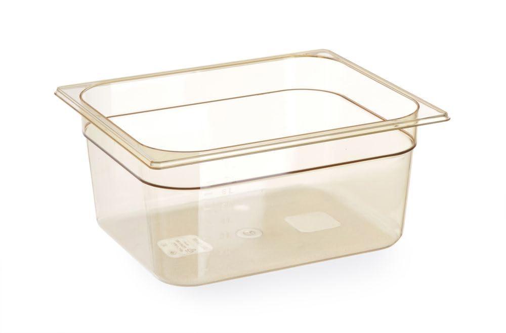 HENDI Gastronormbehälter, Temperaturbeständig von -40° bis 150°C, BPA frei, Gefrierschränke, Chafing