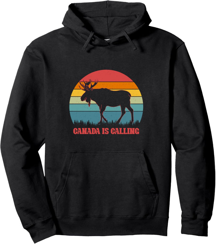 Canada Is Calling Auslandsjahr Kanada Spruch Geschenkidee Au Pullover Hoodie