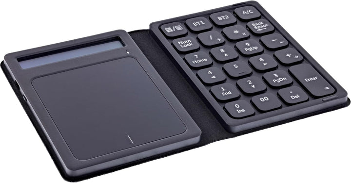 Inline Bluetooth Nummernblock mit Touchpad und Display, faltbar, kabellos, für Windows, Android, iOS