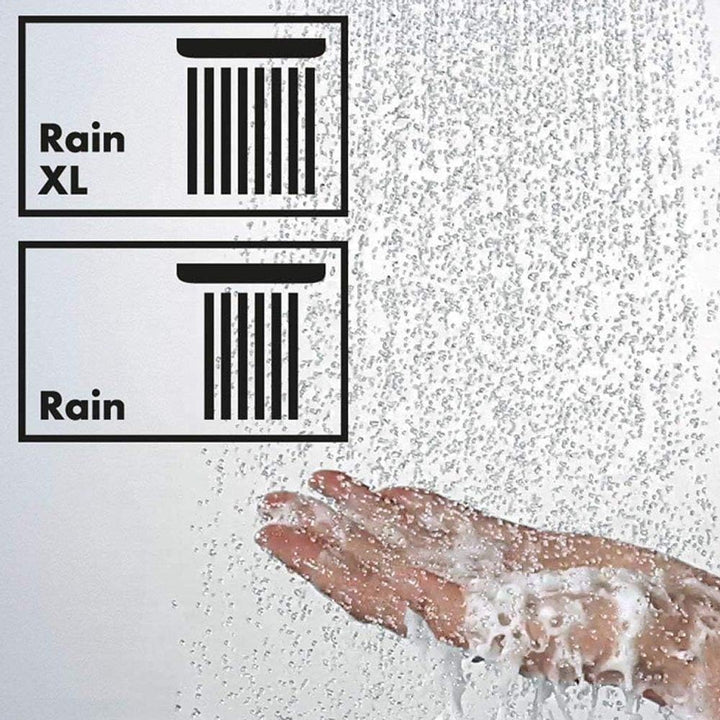 hansgrohe Raindance Air Duschkopf, Kopfbrause Unterputz, Chrom, 1 Strahlart, 1 Strahlart