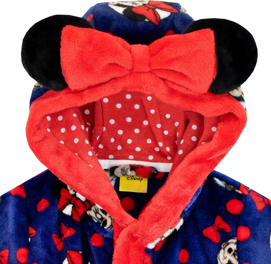 Disney Mädchen Minnie Mouse Bademäntel 4-5 Jahre Blau, 4-5 Jahre Blau