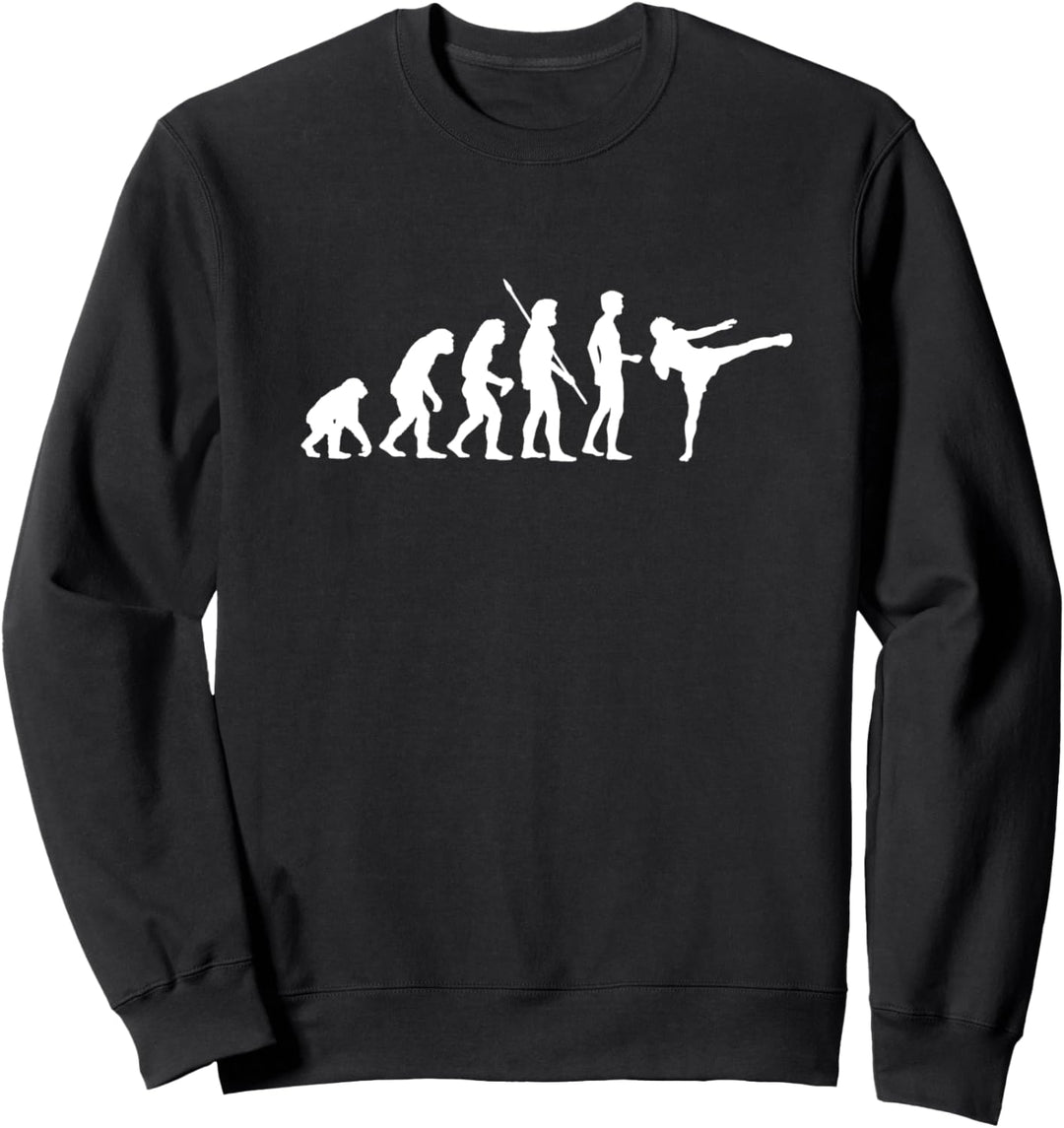 Evolution MMA-Kämpfer - Lustiges Fun MMA Fighter MMA Sweatshirt