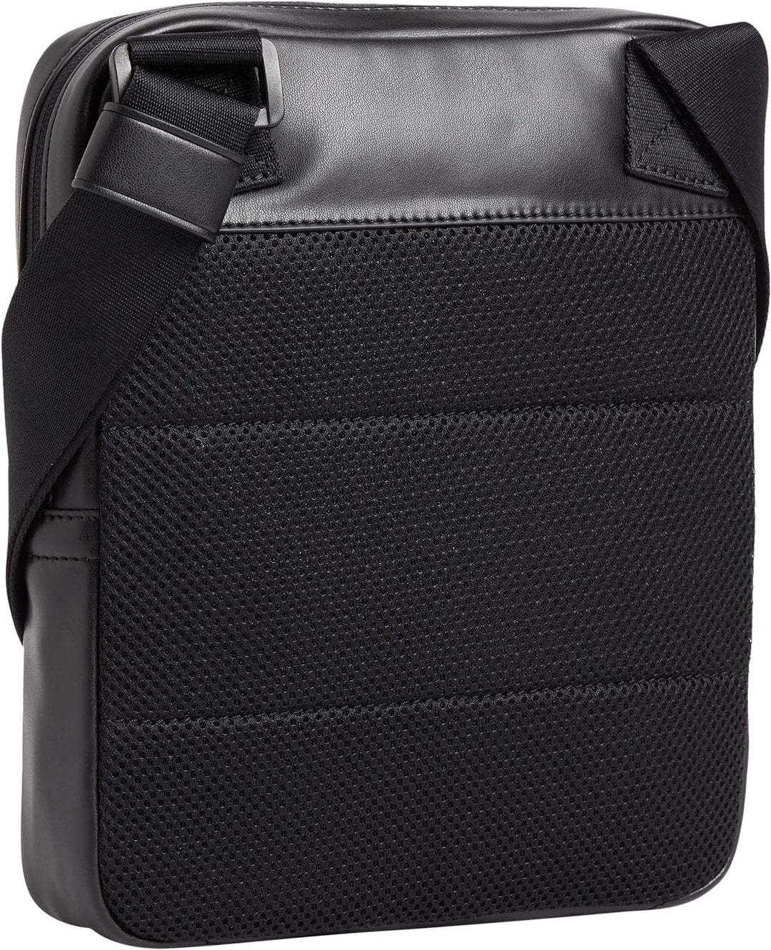 Calvin Klein Jeans Herren Umhängetasche Monogram Soft Reporter Klein, Schwarz (Black), Onesize