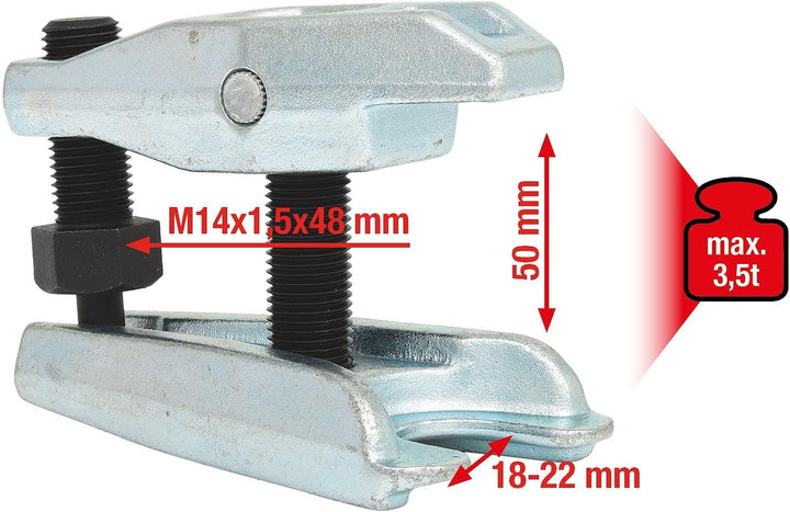 KS Tools 670.0111 Universal-Kugelgelenk-Ausdrücker, 18-22mm