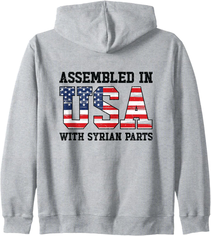 US-Flagge, Syrien, US-Flagge Kapuzenjacke