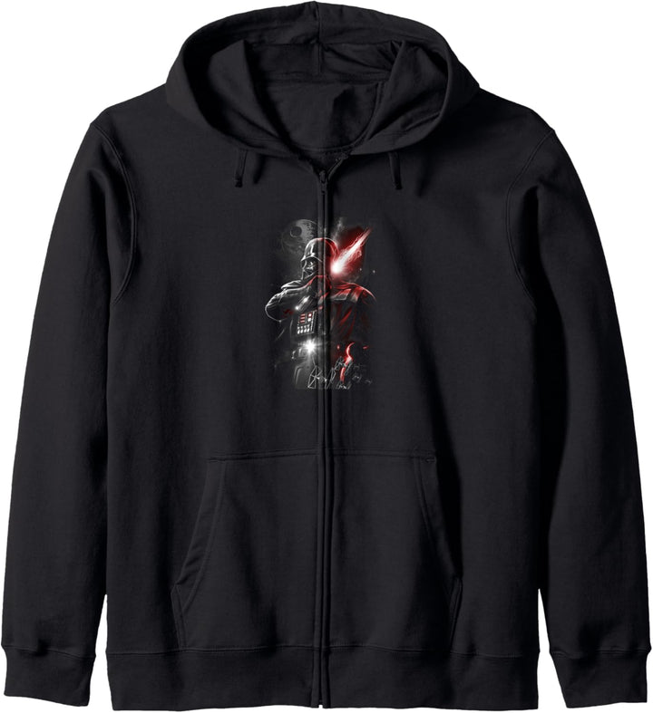Star Wars Darth Vader Lightsaber Portrait Kapuzenjacke