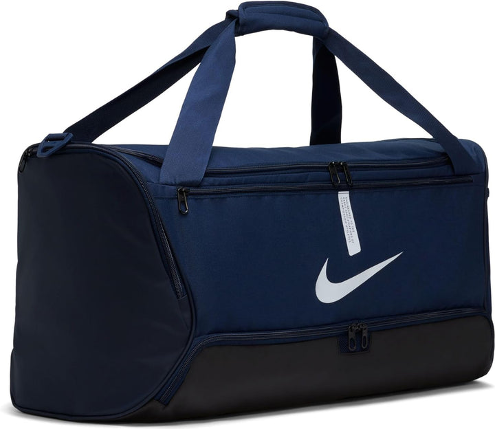 Nike Academy Team Fussball-Sporttasche (Medium, 60 l), CU8090 Midnight Navy/Schwarz/Weiss MISC Singl