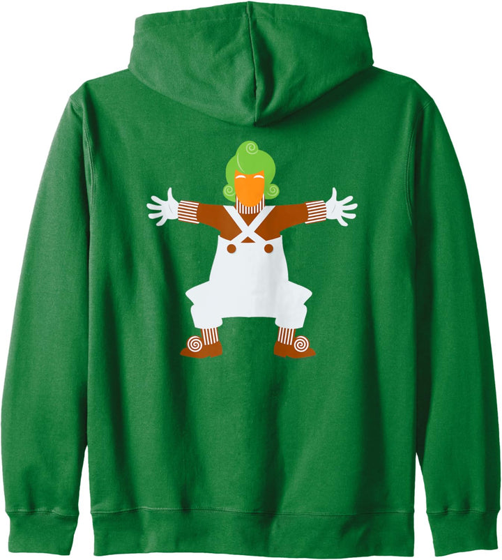 Willy Wonka and the Chocolate Factory Lone Oompa Loompa Kapuzenjacke