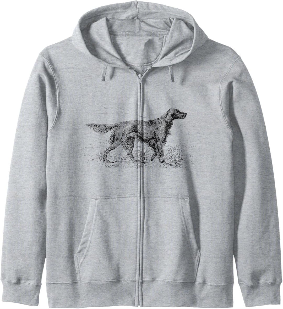 Irish Setter Dog Vintage Hundebesitzer Kapuzenjacke