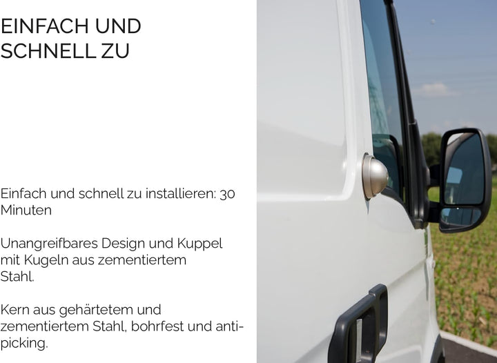 Doppel-Diebstahlsicherung für UFO-Nutzfahrzeuge… Doppel-Set Einzeln, Doppel-Set Einzeln