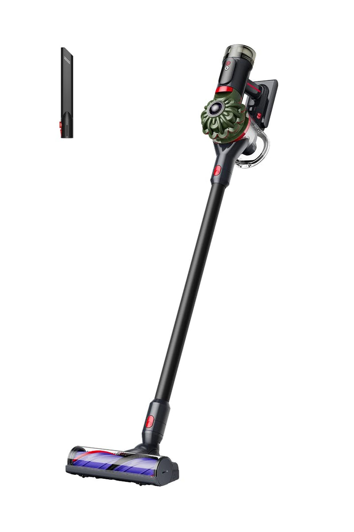 Dyson V8 Cyclone kabelloser Staubsauger, 150 AW, 60 Minuten Laufzeit, Motorbar-Bürste mit Anti-Verhe