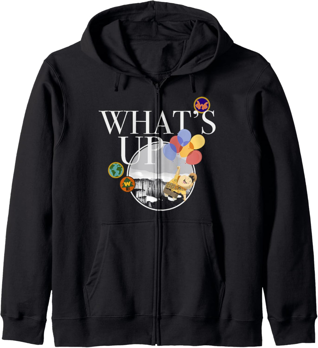 Disney Pixar Up What's Up Russell Balloons Kapuzenjacke