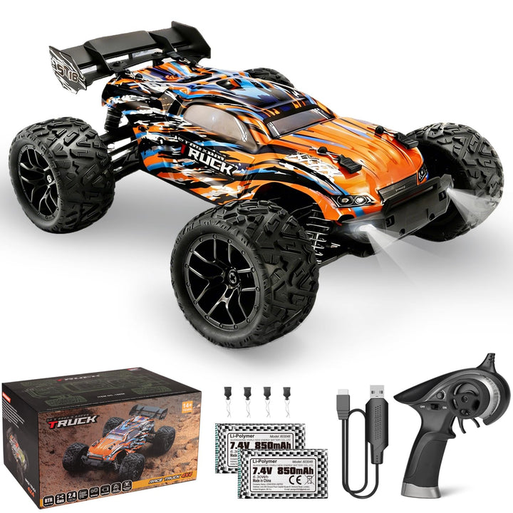 HAIBOXING Ferngesteuertes Auto 4WD RC Auto 1/18 36 km/h All Terrains Offroad Elektro Fahrzeug 2,4 GH