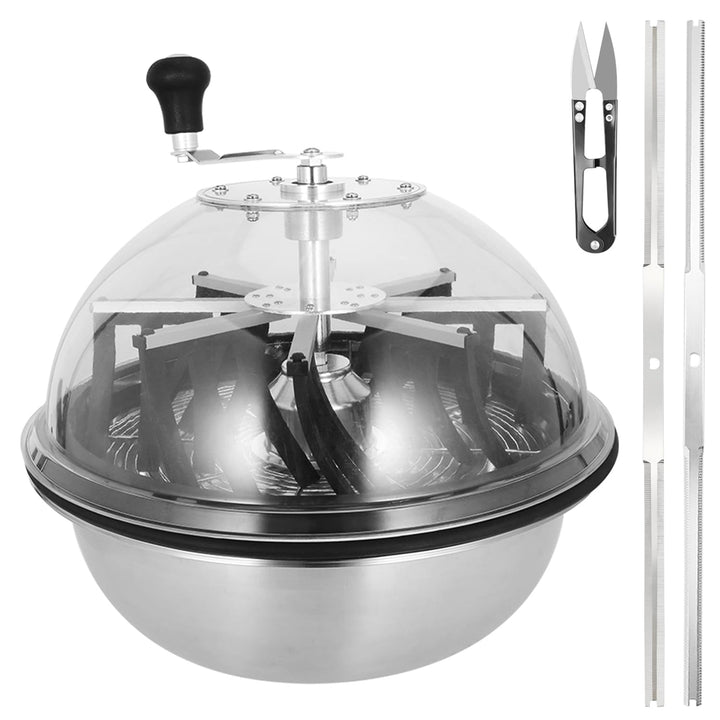 Mi hogar 19 Zoll Blatt Bowl Trimmer Maschine Twisted Spin Cut für Pflanze Knospe und Blume mit verbe