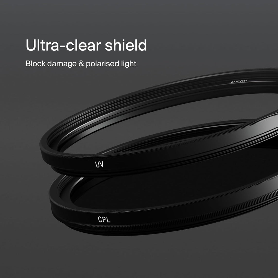 Urth 72 mm UV Filter + Polfilter (CPL) Filter Kit 72mm, 72mm