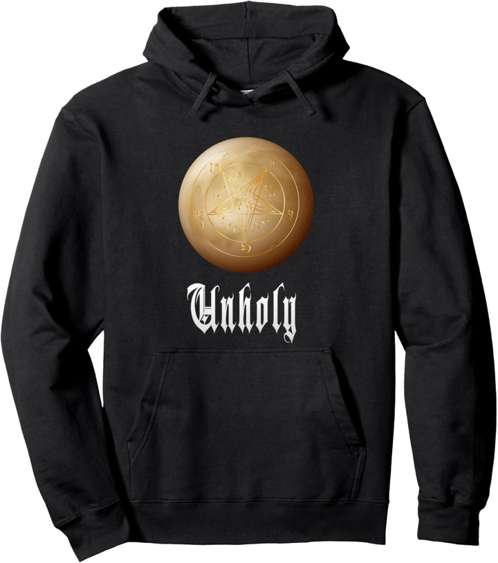 Unholy, Satanist, Teufel, Gothic, Vollmond, Satan Pullover Hoodie