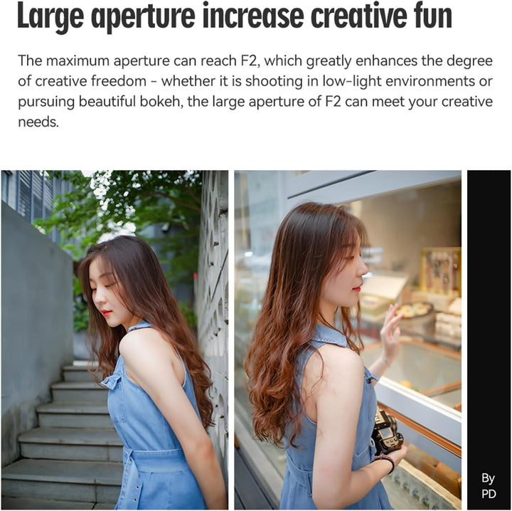 TTARTISAN 25 mm f2 MFT-Halterung, APS-C manueller Fokus, spiegelloses Kameraobjektiv, kompatibel mit
