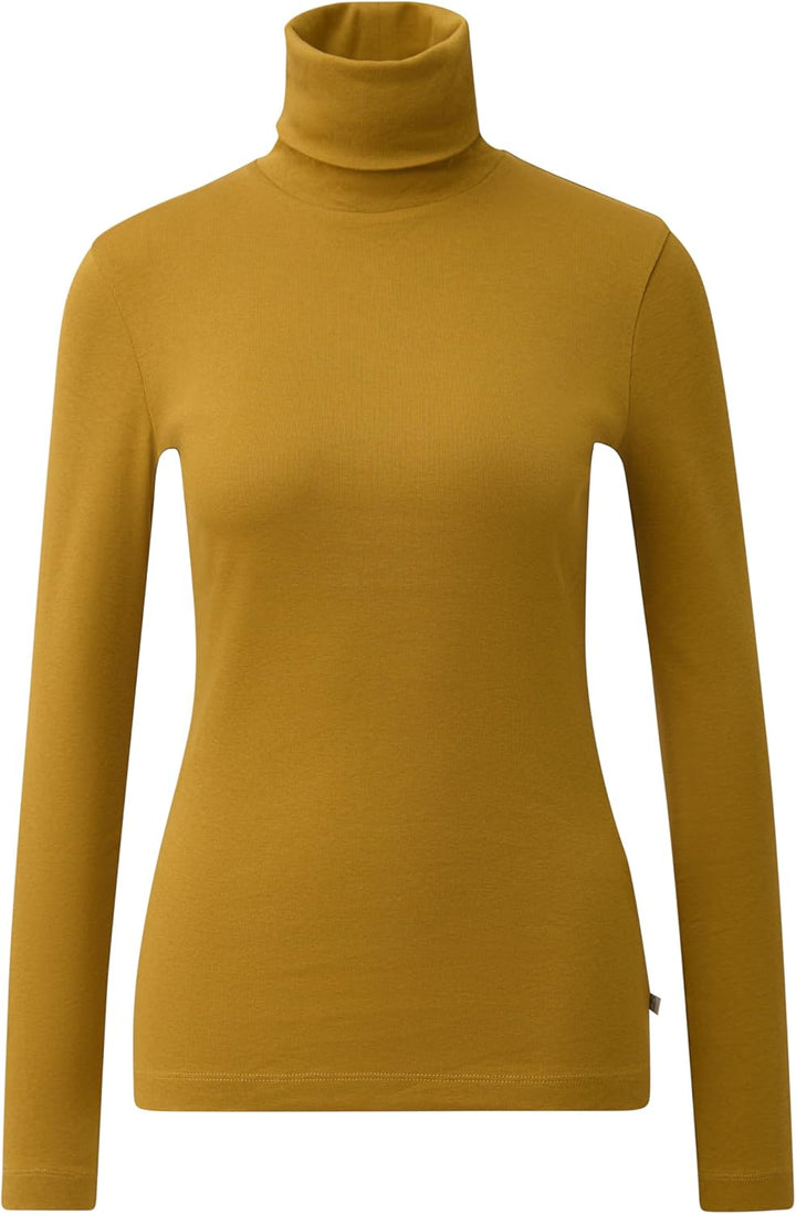 QS Damen 2172777 Langarmshirt mit Rollkragen XS 8504, XS 8504