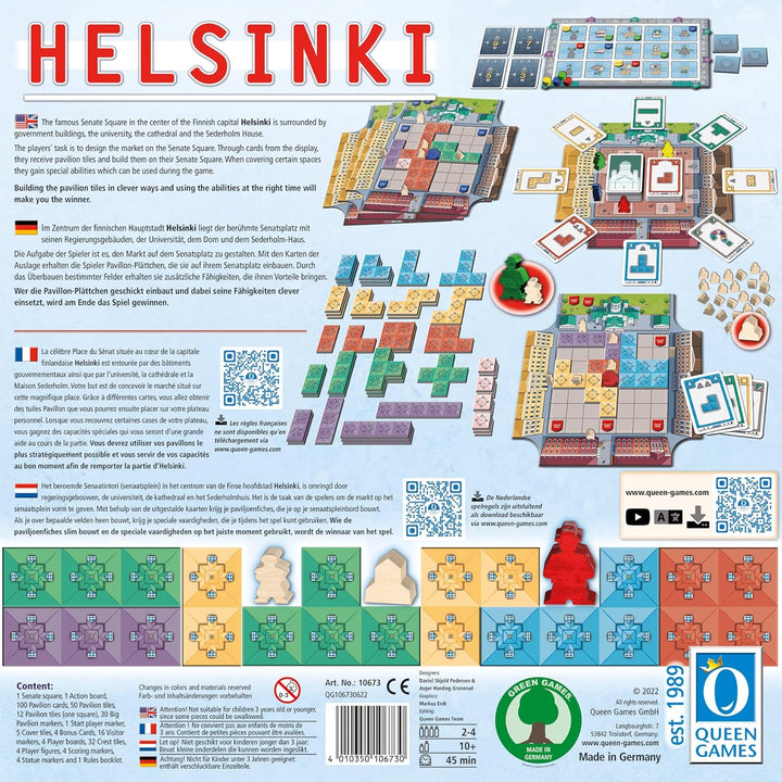Queen Games - 10673 Helsinki + Digital Rules FR,NL