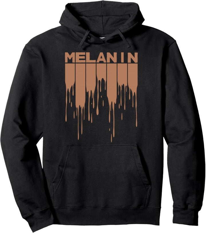 Black History Month Melanin Afro African Black Pride Pullover Hoodie