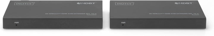 DIGITUS HDMI KVM Extender - 4k/30Hz - Sender &amp; Empfänger - HDBaseT 1.0 - HDMI 1.4 - USB 1.1 - Reichw