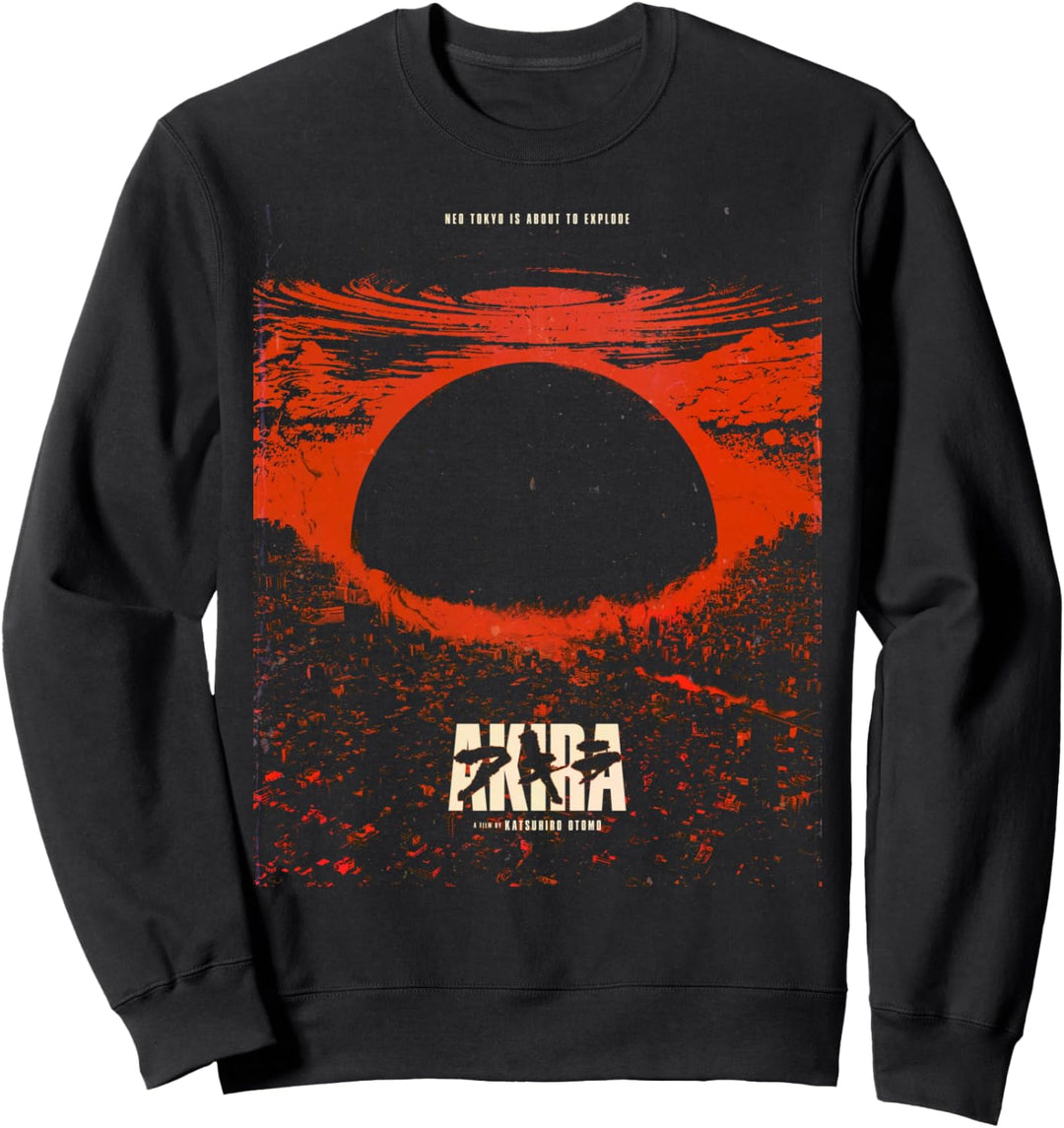 Akira Cyberpunk City Explosion Sweatshirt