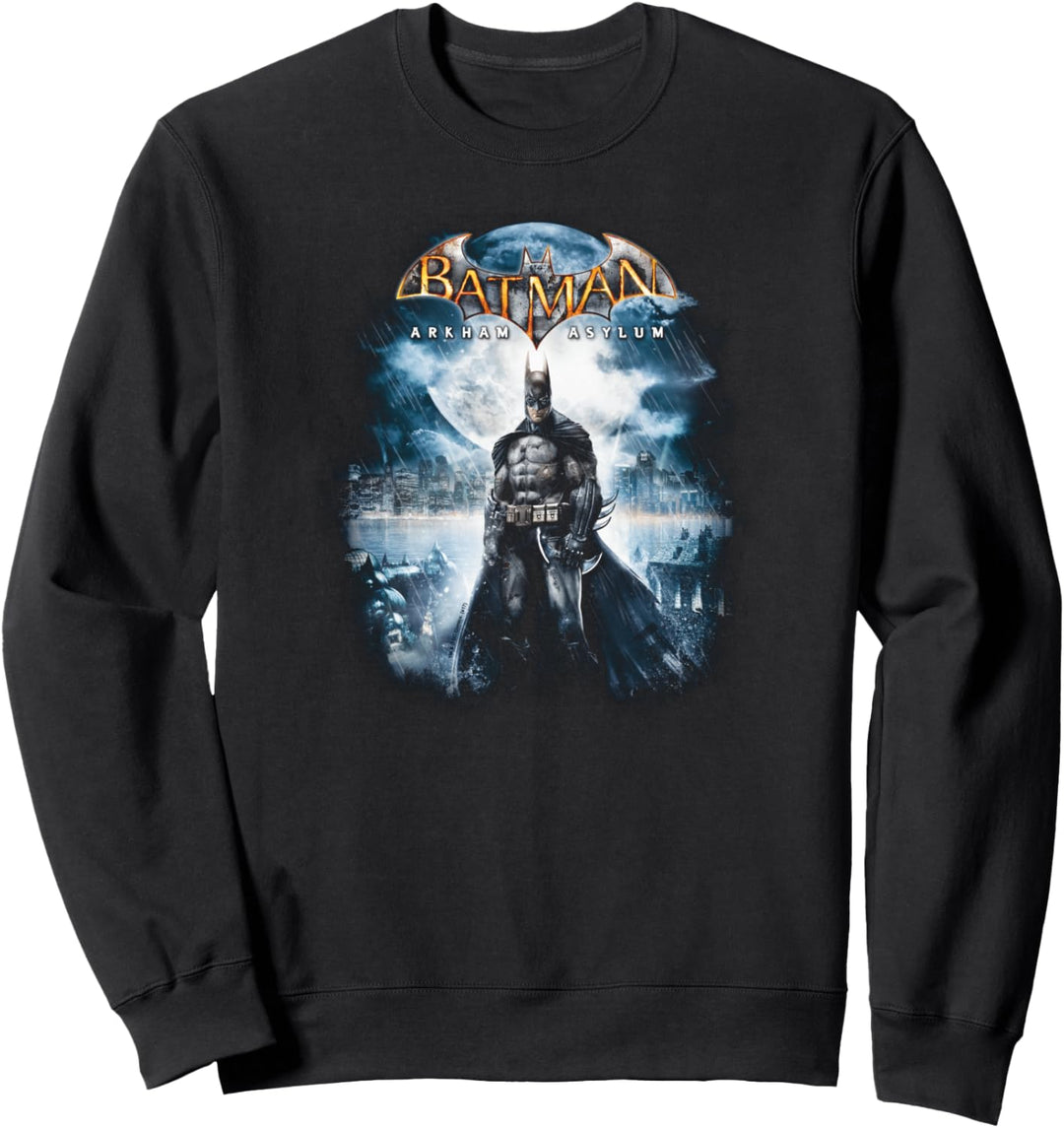 Batman: Arkham Asylum Game Cover Sweatshirt
