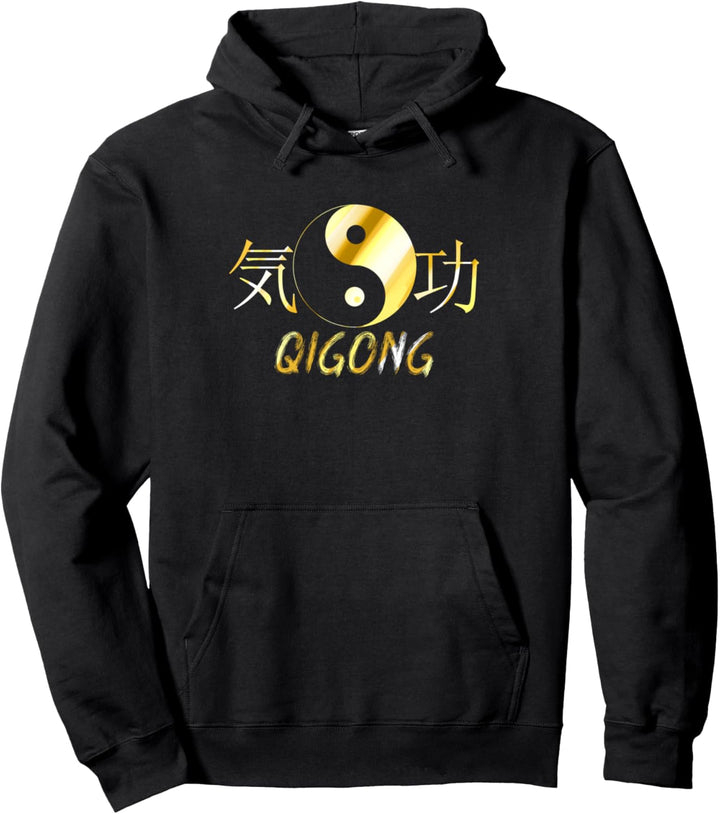 Chinesische Symbole - Energieanbau - Qigong Pullover Hoodie