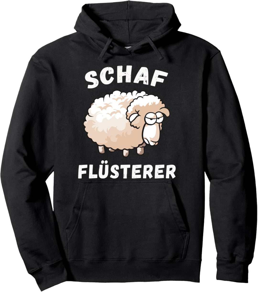 Schaf Flüsterer Pullover Hoodie