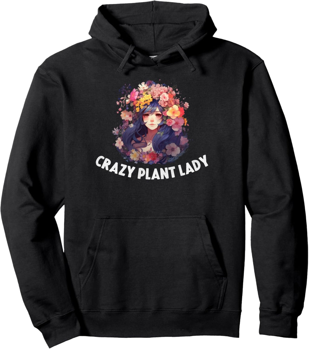 Crazy Plant Lady Pullover Hoodie